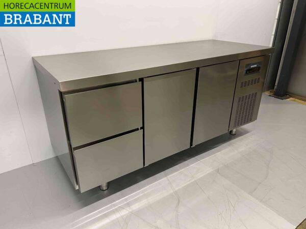 RVS Coreco Premium koelwerkbank 2 laden en 2 deuren 1/1 gastronorm 179,5 cm Horeca - Afbeelding 3