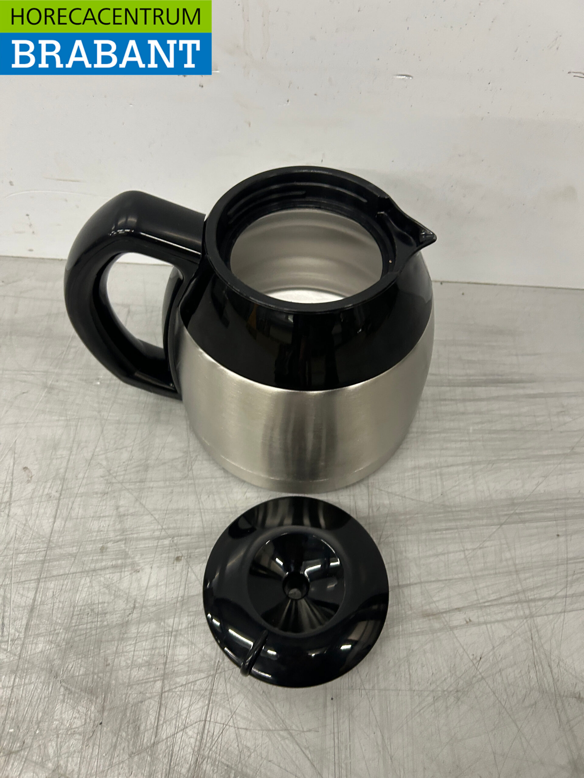 RVS Koffiepot Koffiekan 1,8 liter inhoud Horeca - Afbeelding 4