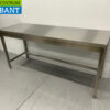 RVS Werktafel Tafel Basic-line 180 x 60 x 85 cm Horeca - Afbeelding 2