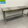 RVS Werktafel Tafel Basic-line 180 x 60 x 85 cm Horeca - Afbeelding 3