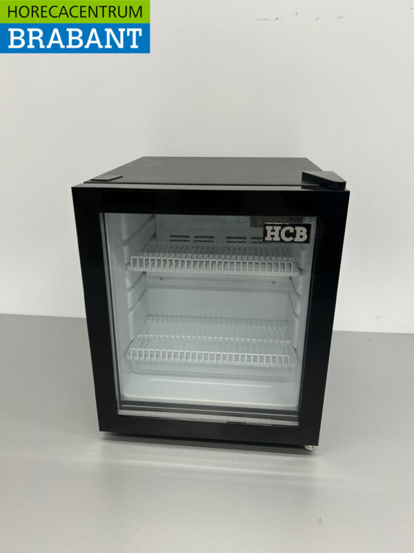 HCB ABS Minibar Mini koelkast Glazen deur Glasdeur 46 liter 230V Horeca