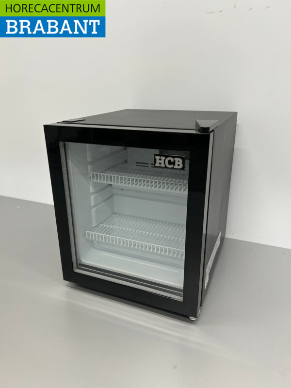 HCB ABS Minibar Mini koelkast Glazen deur Glasdeur 46 liter 230V Horeca - Afbeelding 2