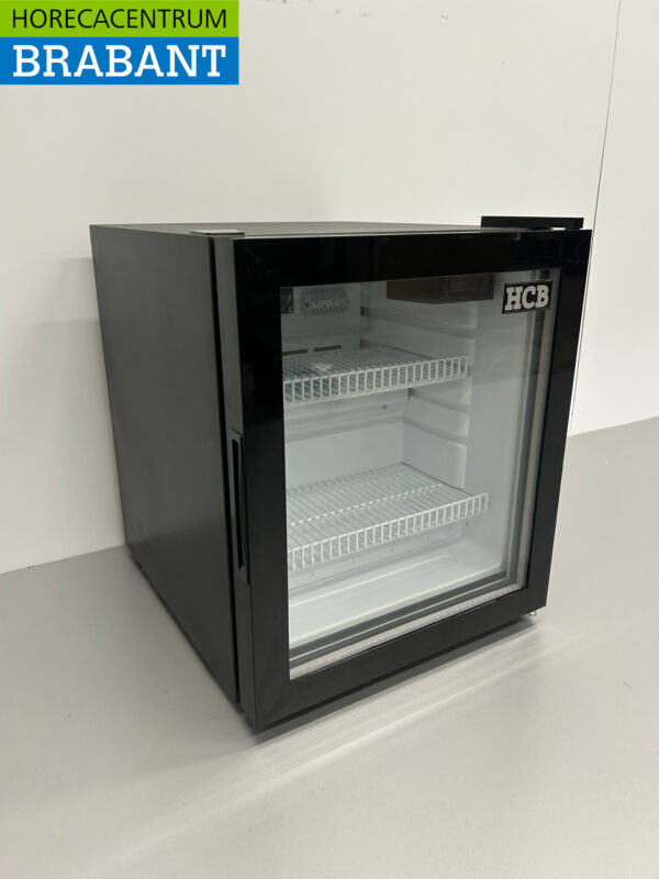 HCB ABS Minibar Mini koelkast Glazen deur Glasdeur 46 liter 230V Horeca - Afbeelding 3