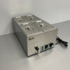 RVS HCB Bain marie 4 x 1/4 GN 230V Horeca - Afbeelding 2