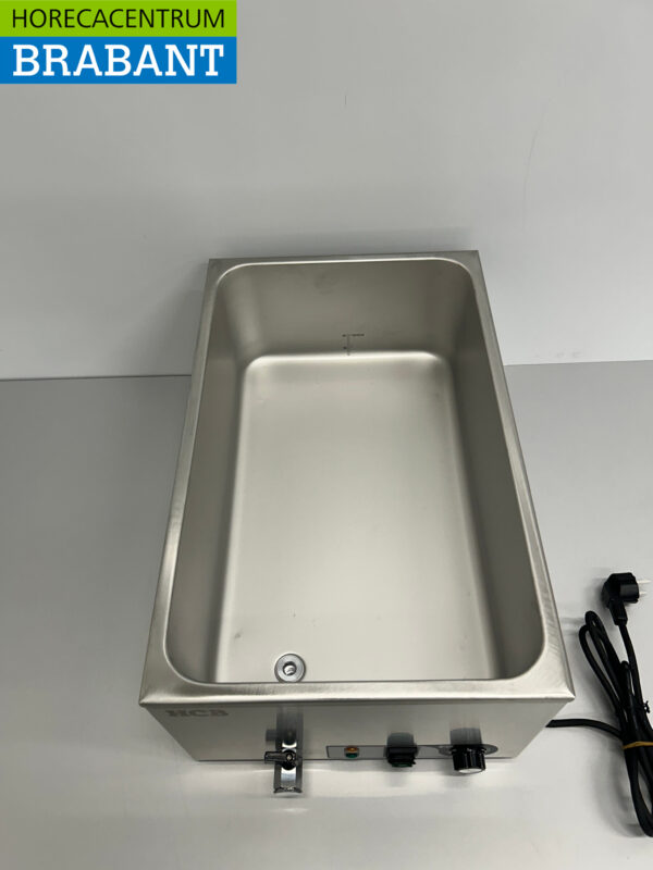 RVS HCB Bain marie 4 x 1/4 GN 230V Horeca - Afbeelding 5