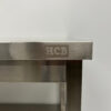 RVS Verrijdbare Werktafel Tafel Op Wielen 140 x 70 x 85 cm Horeca - Afbeelding 4