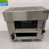 RVS  Pitagrill Pita oven Salamander grill 2 branders 5,4 kW Premium-line 65 cm GAS Horeca