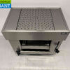 RVS  Pitagrill Pita oven Salamander grill 2 branders 5,4 kW Premium-line 65 cm GAS Horeca - Afbeelding 4