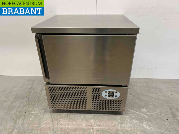 RVS Bartscher Blastchiller Snelkoeler Shockfreezer 5 x 1/1 GN of 60/40 230V Horeca