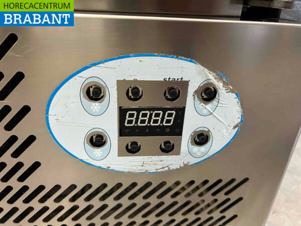 RVS Bartscher Blastchiller Snelkoeler Shockfreezer 5 x 1/1 GN of 60/40 230V Horeca - Afbeelding 4