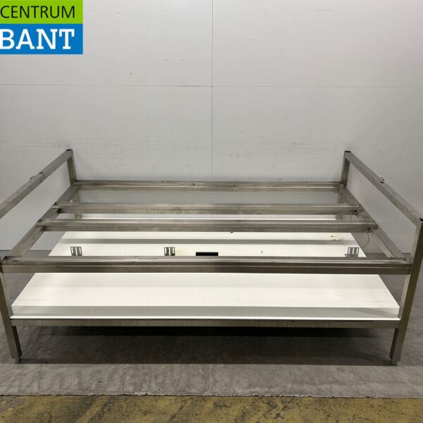 RVS Onderstel voor apparatuur op te zetten 208 x 128 x 85 cm Horeca