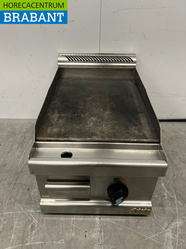 RVS Silko bakplaat grill grillplaat 40 cm 400V Horeca