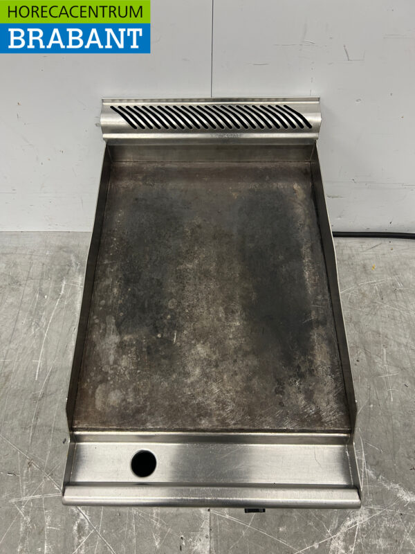 RVS Silko bakplaat grill grillplaat 40 cm 400V Horeca - Afbeelding 4