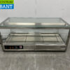 RVS Ubert Warmhoudvitrine Warmtevitrine 106 cm 230V Horeca - Afbeelding 4