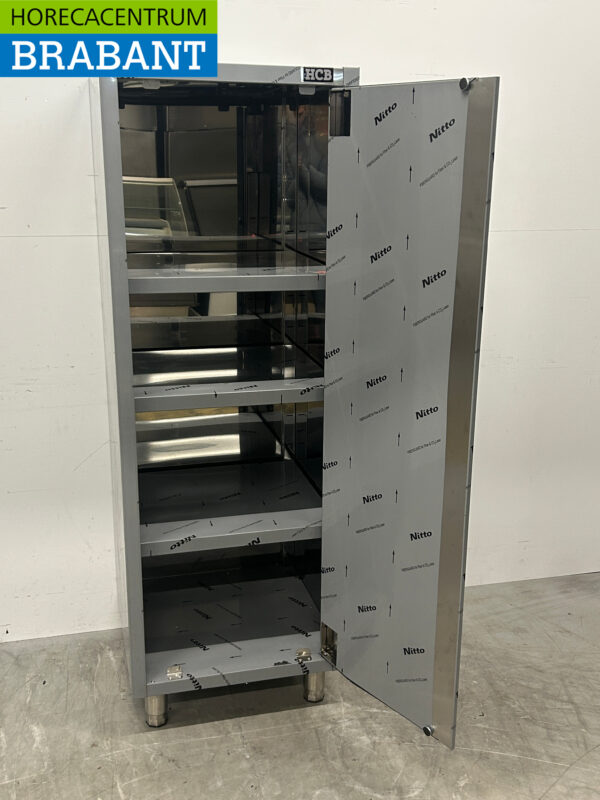RVS HCB Servieskast Werkkast Kast 1 deur Premium-line 60 cm Horeca - Afbeelding 4