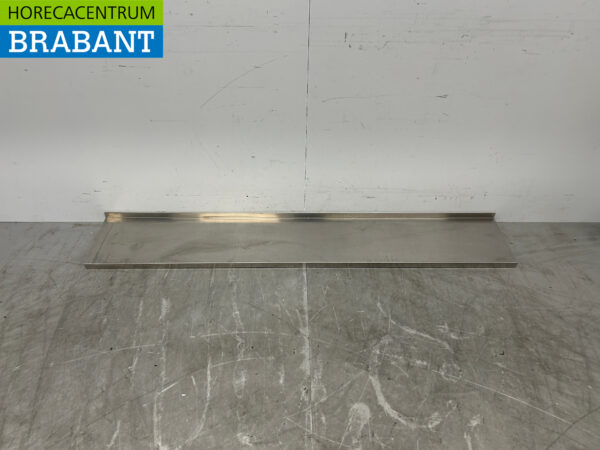 RVS Wandschap schap 180 x 30 cm Horeca