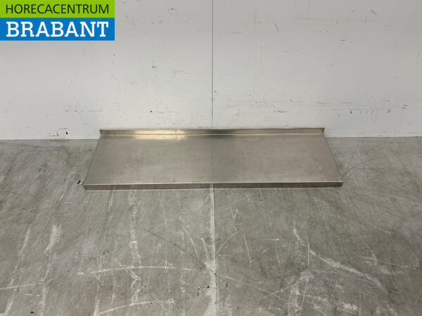 RVS Wandschap schap 100 x 30 cm Horeca