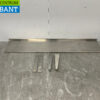 RVS Wandschap schap met beugels 160 x 30 cm Horeca