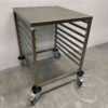 RVS Saro Regaalwagen 8 regalen 2/1 gastronorm Horeca - Afbeelding 3