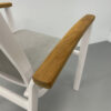 Best Freizeitmöbel Terras set eettafel met 6 stoelen Wit Teakhout Horeca - Afbeelding 12