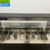 Verrijdbare Afinox Koelvitrine Koelbuffet buffet Gekoeld 4 x 1/1 GN 149,5 cm 230V Horeca - Afbeelding 4