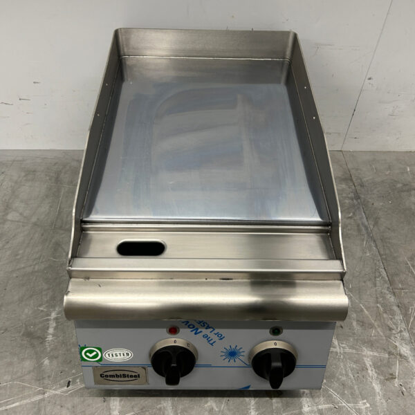 RVS Combisteel Grillplaat Bakplaat 40 cm 400V Horeca