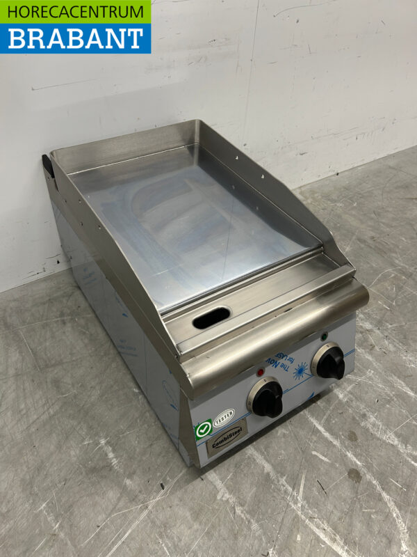 RVS Combisteel Grillplaat Bakplaat 40 cm 400V Horeca - Afbeelding 3