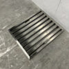 RVS Rooster Lamellenfilter Filter voor Afzuigkap Dampkap 50 x 40 x 2,5 cm Horeca - Afbeelding 2