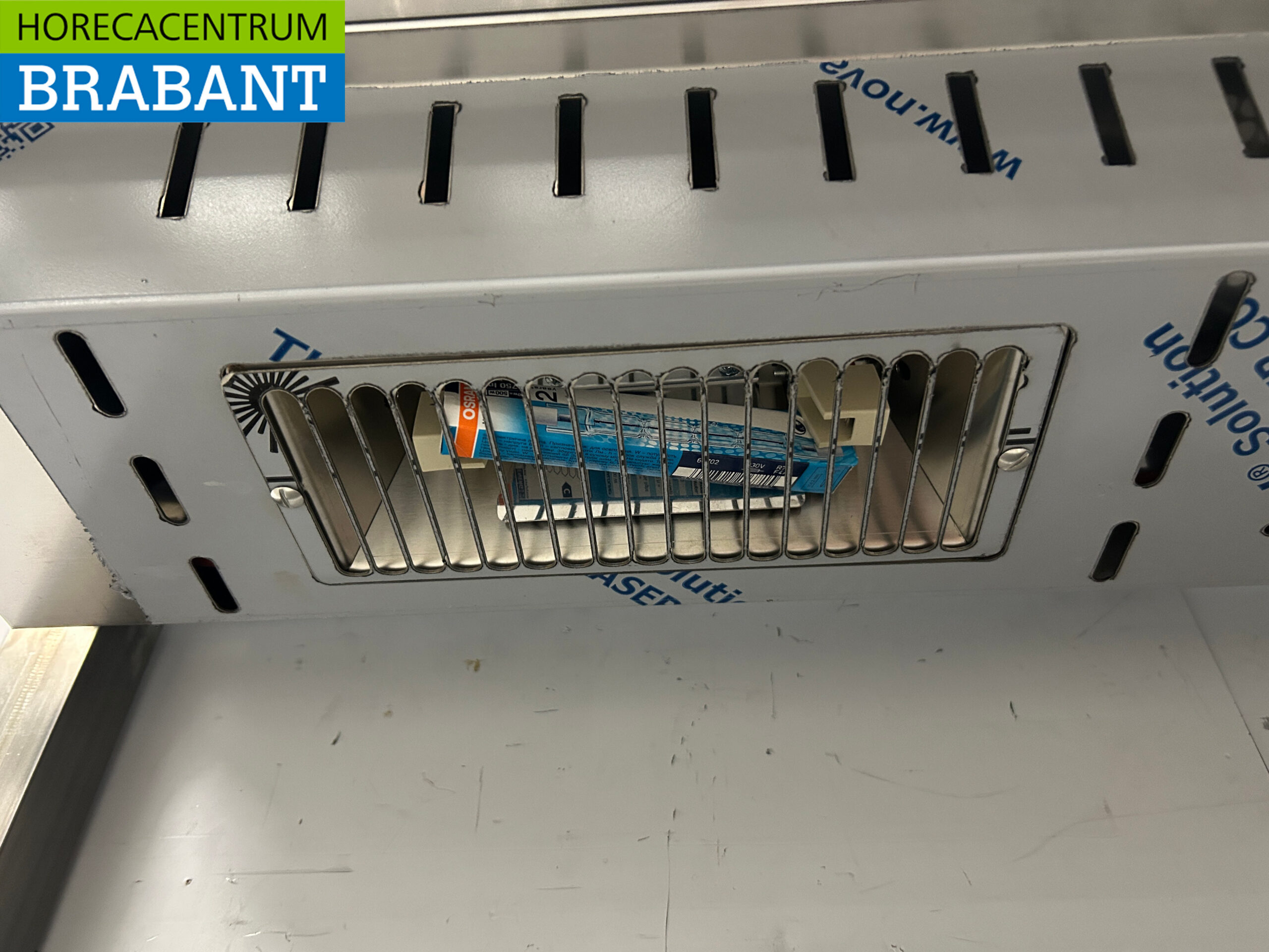 RVS Combisteel Warmtebrug Warmhoudbrug Verwarmde etagere 100 cm Horeca - Afbeelding 4