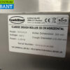 RVS Combisteel Deegroller Uitrolmachine Dubbele rollen 30 cm 230V Horeca Pizzeria Bakkerij - Afbeelding 5