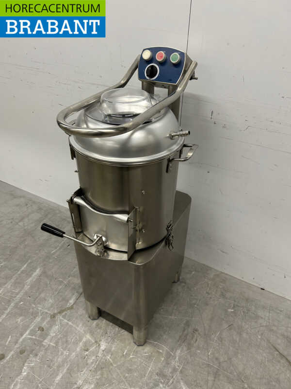 RVS Aardappelschrapmachine Schrapmachine 15 kg 230V Horeca - Afbeelding 2