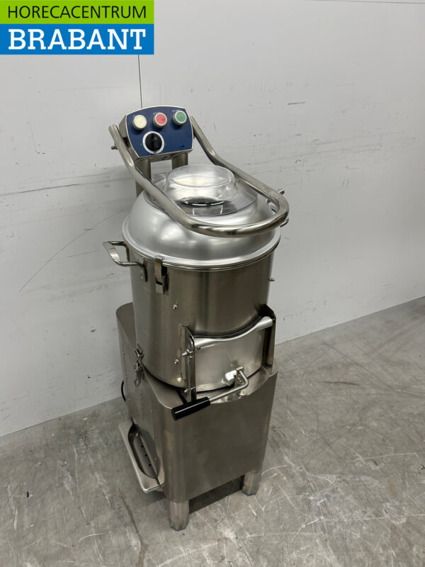 RVS Aardappelschrapmachine Schrapmachine 15 kg 230V Horeca - Afbeelding 3