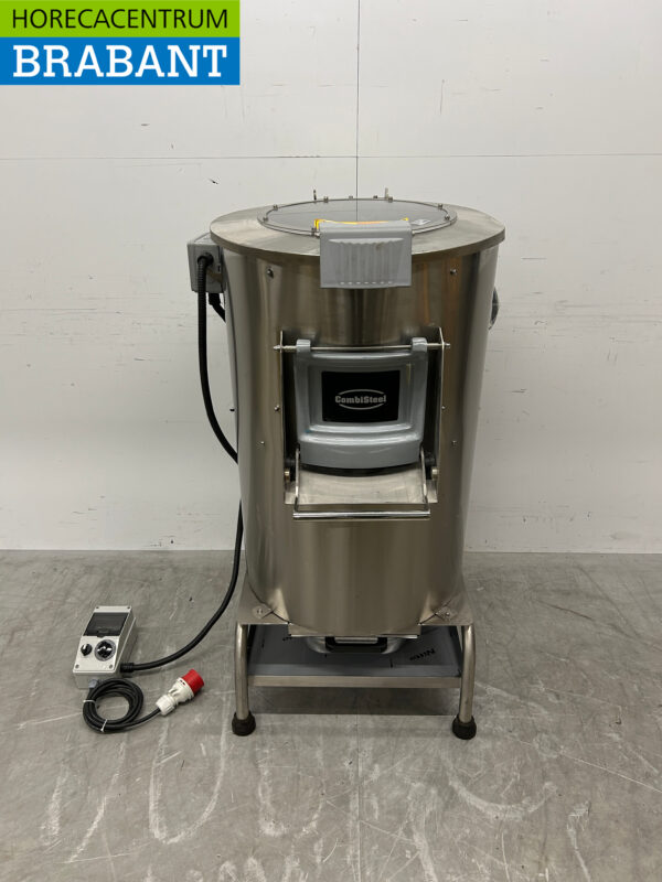 RVS Combisteel Aardappelschrapmachine Schrapmachine met filter 50 kg 400V Horeca