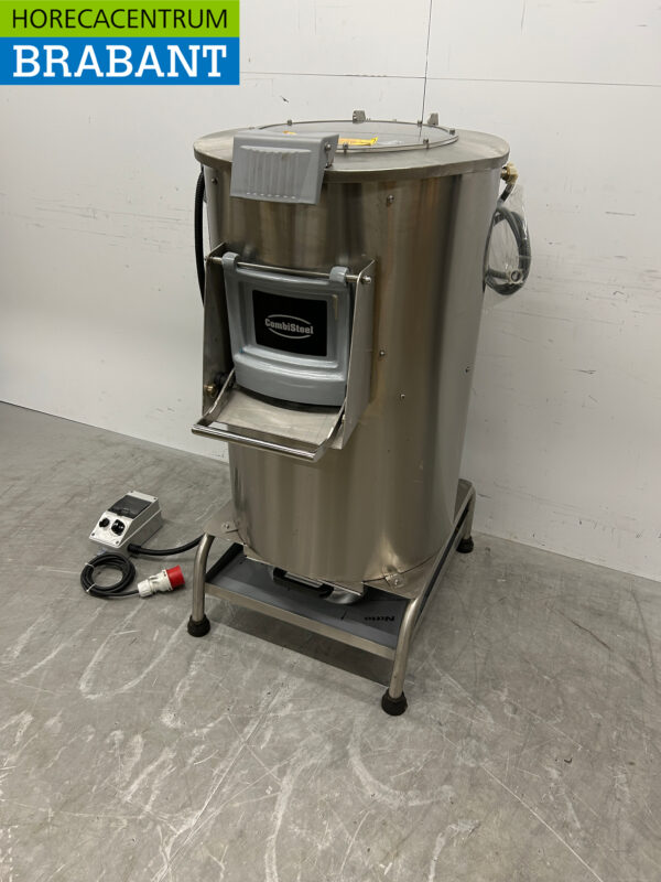RVS Combisteel Aardappelschrapmachine Schrapmachine met filter 50 kg 400V Horeca - Afbeelding 2