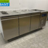 RVS Rubbens Koelwerkbank 3 deuren 175,5 cm 230V Horeca - Afbeelding 3