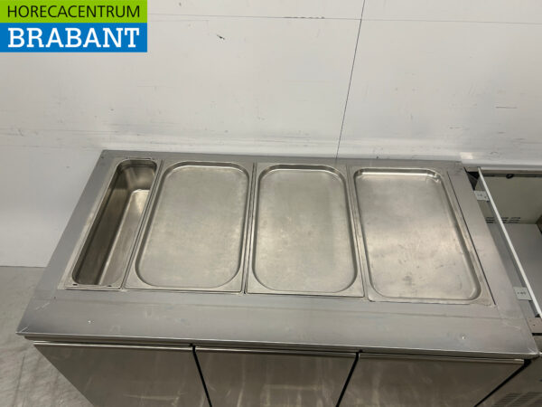 RVS Rubbens Koelwerkbank 3 deuren 175,5 cm 230V Horeca - Afbeelding 4