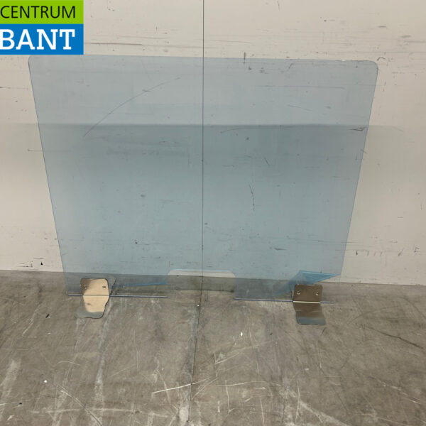 RVS Ademschot kuchscherm 100 cm Horeca