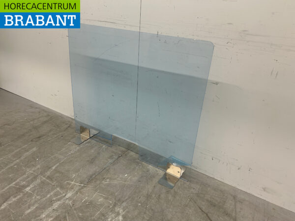 RVS Ademschot kuchscherm 100 cm Horeca - Afbeelding 2