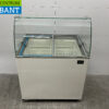 Verrijdbare Combisteel Corsica Schepijsvitrine 6 bakken 230V Horeca