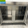 RVS Zanussi ZH3HBAAA Koelwerkbank 3 deuren 179,9 cm 230V Horeca - Afbeelding 4