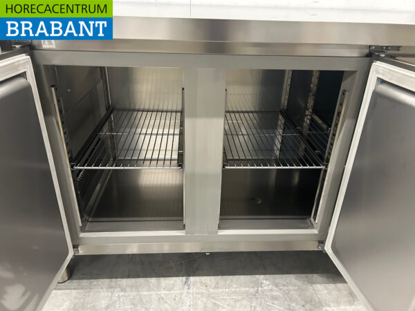 RVS Zanussi ZH3HBAAA Koelwerkbank 3 deuren 179,9 cm 230V Horeca - Afbeelding 4
