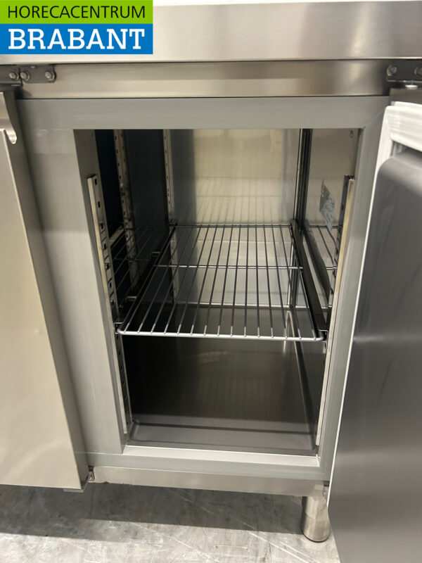 RVS Zanussi ZH3HBAAA Koelwerkbank 3 deuren 179,9 cm 230V Horeca - Afbeelding 5