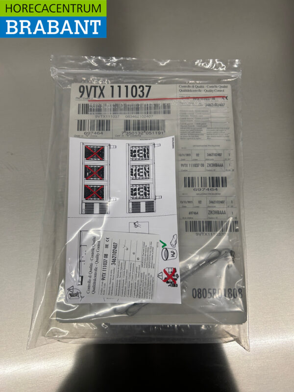 RVS Zanussi ZH3HBAAA Koelwerkbank 3 deuren 179,9 cm 230V Horeca - Afbeelding 8