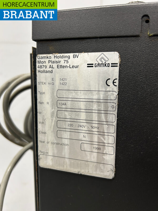Gamko Bierkoeler Waterbadkoeler Snelkoeler 230V Horeca - Afbeelding 4