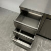 RVS Werkkast Kast Werktafel Afvalbak en 3 laden 100 cm Horeca - Afbeelding 4