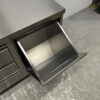 RVS Werkkast Kast Werktafel Afvalbak en 3 laden 100 cm Horeca - Afbeelding 6