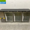 Efficold BBC-3P-N Backbar Barkoeling 3 glazen klapdeuren 201,5 cm 230V Horeca
