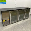 Efficold BBC-3P-N Backbar Barkoeling 3 glazen klapdeuren 201,5 cm 230V Horeca - Afbeelding 3