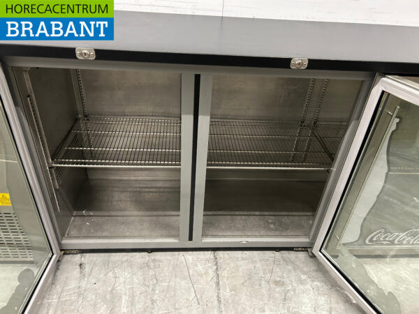 Efficold BBC-3P-N Backbar Barkoeling 3 glazen klapdeuren 201,5 cm 230V Horeca - Afbeelding 4