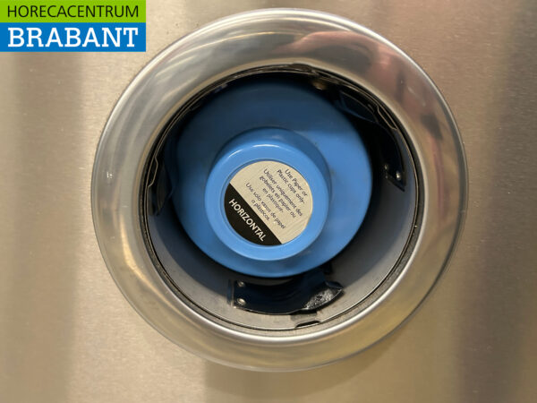 RVS Koffiemeubel Kast Werktafel met Afvalbak en 2 laden 119 cm Horeca - Afbeelding 5